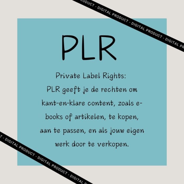 PLR Privitate Label Rights