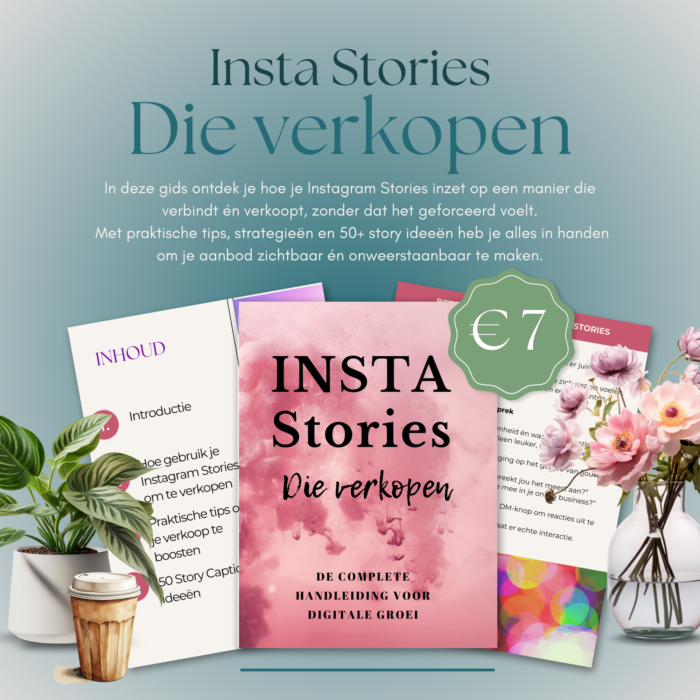 Insta stories die verkopen