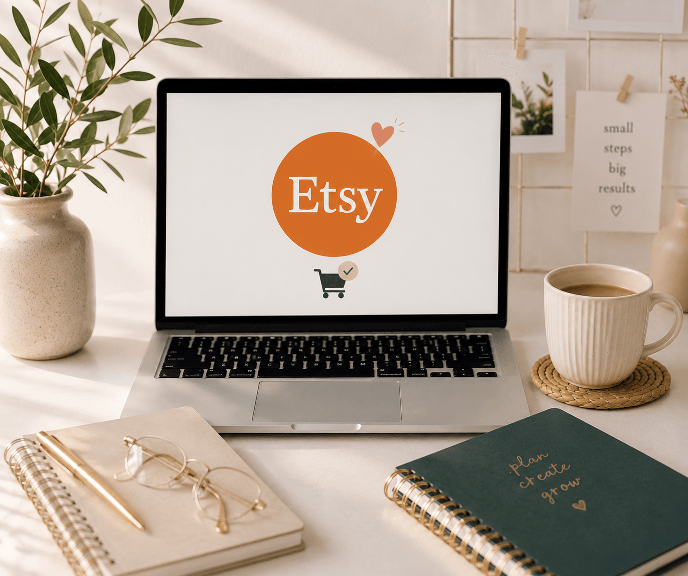 eerste verkopen Etsy